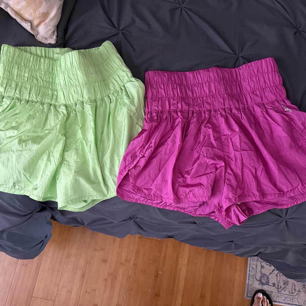 2 Free People Movement shorts